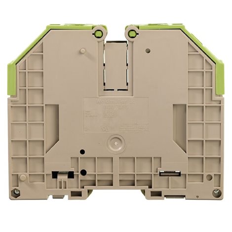 WDU 70/95 HG Průchozí svorka, Šroubové připojení, 95 mm2, 1000 V, 232 A, Světle zelená