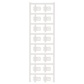 SFC 3/21 MC NE WS SlimFix Clip, Označení vodičů a kabelů, 3.5 - 7 mm, 21 x 12.5 mm, Bílá