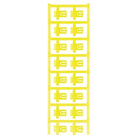 SFC 3/21 MC NE GE SlimFix Clip, Označení vodičů a kabelů, 3.5 - 7 mm, 21 x 12.5 mm, Žlutá