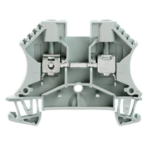 WDU 6 GR Průchozí svorka, Šroubové připojení, 6 mm², 800 V, 41 A, Šedá