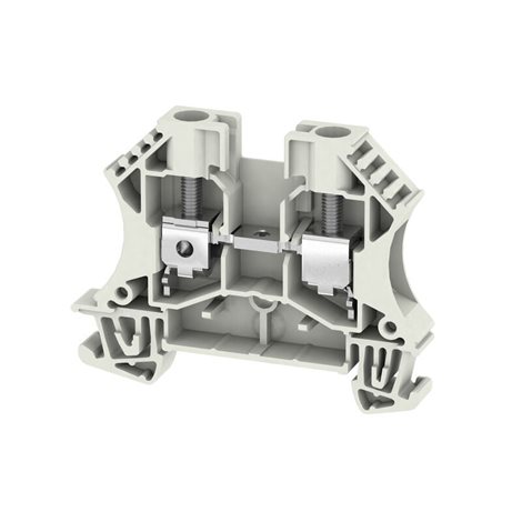 WDU 6 WS Průchozí svorka, Šroubové připojení, 6 mm², 800 V, 41 A, Bílá