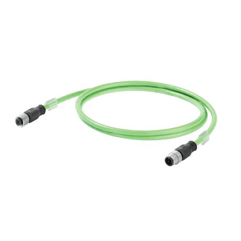 IE-C5DD4UG0020MSSMCS-E Vlečný kabel, PROFINET, M12 D-kódování – IP 67 rovný konektor samice