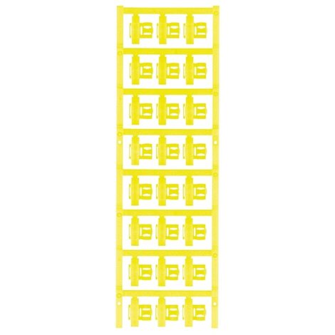 SFC 2.5/21 MC NE GE SlimFix Clip, Označení vodičů a kabelů, 4 - 6 mm, 21 x 9.3 mm, Žlutá