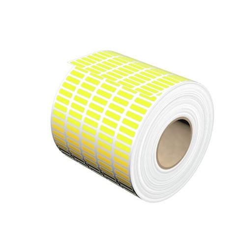 THM MT30X 15/4 GE THM, Značky na přístroje, 4 x 15 mm, Žlutá