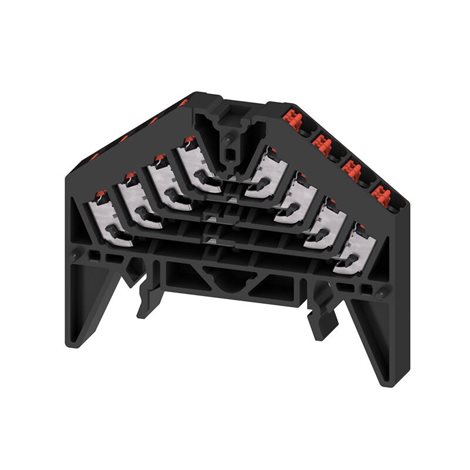 PRV 4 SW 35X15 RT P řada, Propojovací rozvaděč, Jmenovitý průřez: 1.5 mm², Počet úrovní: 4