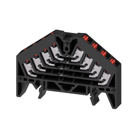 PRV 4 SW 35X7.5 RT P řada, Propojovací rozvaděč, Jmenovitý průřez: 1.5 mm2, Počet úrovní: