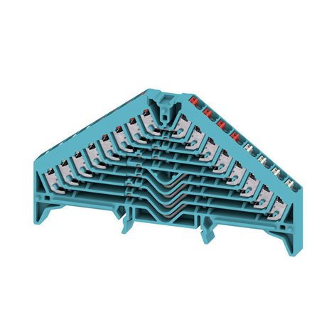 PRV 8 BL 35X7.5 RT/WS P řada, Propojovací rozvaděč, Jmenovitý průřez: 1.5 mm²,