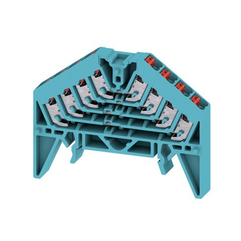 PRV 4 BL 35X15 RT P řada, Propojovací rozvaděč, Jmenovitý průřez: 1.5 mm², Počet úrovní: 4