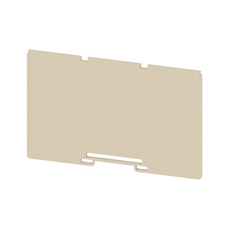 WTW 160X100 WF10/WF12 Šroubové svorníkové svorky, Předělová deska, Tmavě béžová, 2 mm