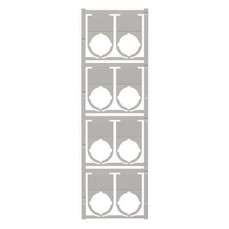 SM 27/18-22 K MC NE GR SwitchMark, Značky na přístroje, 53.75 x 27 mm, Šedá