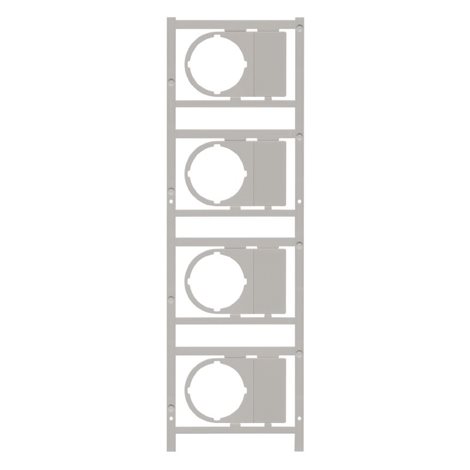 SM 36/18-30 K MC NE GR SwitchMark, Značky na přístroje, 62 x 36 mm, Šedá