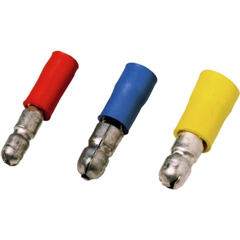 LID 2,5M5 R kabelové oko, konec svorky,Izolovaný kabelový konektor,1.5 mm² - 2.5 mm²,Modrá