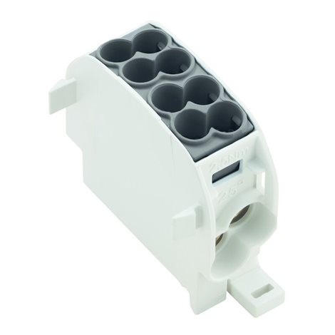 WPD 101 2X25/2X16 BK černá