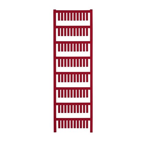 TM-I 15 MC NE RT Vkládací značky, 15 x 4 mm, Červená