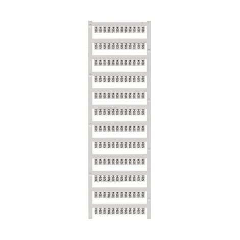 WS 8/5 MC SDR Označení svorek, 8 x 5 mm, rozteč v mm (P): 5.00