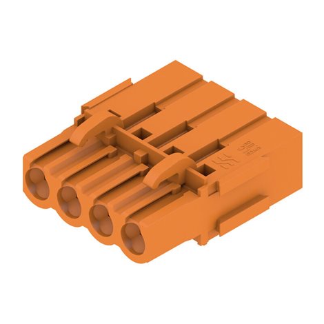 BLC 5.08/04/180BR OR BX Zásuvný konektor PCB plug in, zdířka