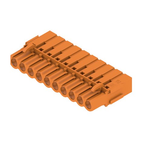 BLC 5.08/10/180BR OR BX Zásuvný konektor PCB plug in, zdířka
