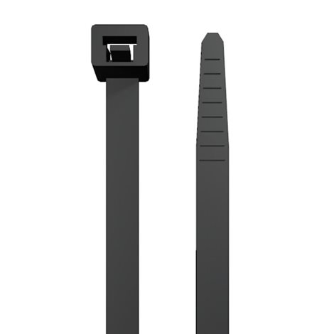 CB-UVR 200/4,8 BK Kabelové vázací pásky, 4.8 x 200 mm