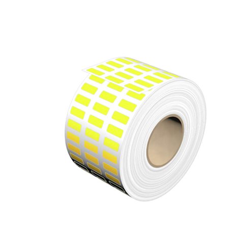 THM MT30X 15/6 GE THM, Značky na přístroje, 6 x 15 mm, Žlutá