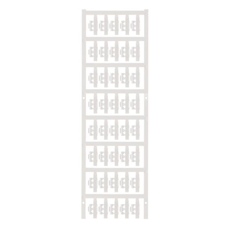 SFC 1/21 MC NE WS SlimFix Clip, Označení vodičů a kabelů, 2 - 3.5 mm, 21 x 5.8 mm, Bílá