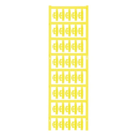 SFC 1/21 MC NE GE SlimFix Clip, Označení vodičů a kabelů, 2 - 3.5 mm, 21 x 5.8 mm, Žlutá