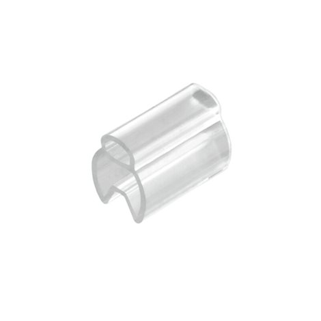TM 202/12 V0 TM, Objímka x 5 mm, PVC, Barevný kód: Transparentní, Vnější prům. vodiče: 2 -