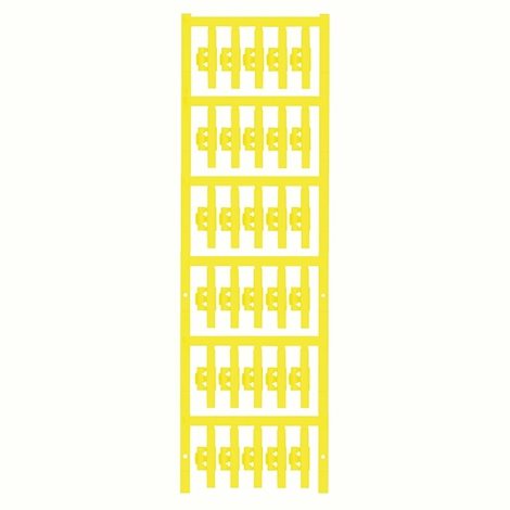 SFC 1/30 MC NE GE SlimFix Clip, Označení vodičů a kabelů, 2 - 3.5 mm, 30 x 5.8 mm, žlutá