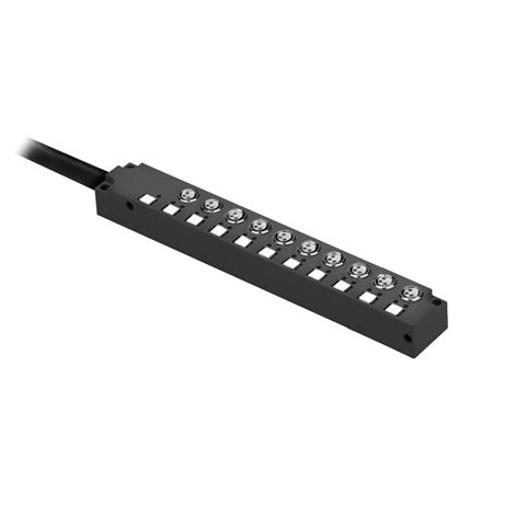 SAI-10-F 3P M8 L 10M SAI pasivní, Pasivní rozvaděč senzor / aktor, M8, Pevná kabelová verz