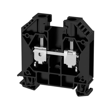 WDU 16 SW Průchozí svorka, Šroubové připojení, 16 mm², 1000 V, 76 A, černá