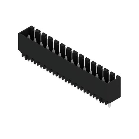 SL-SMT 3.50/14/180G 3.2SN BK BX Zásuvný konektor PCB plug in, řada kolíků, zavřená strana,