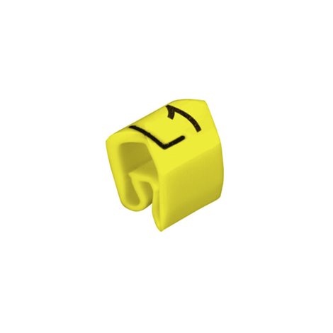 CLI C 2-6 GE/SW L1 MP CableLine, Označení vodičů a kabelů, 4 - 10 mm, 6 x 7 mm, Žlutá