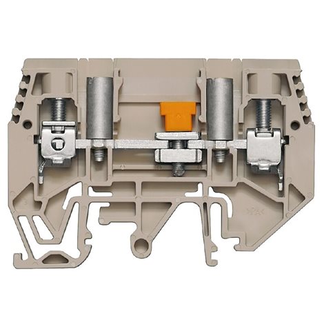 WTL 6/1 EN STB Zkušební odpojovací svorka, Šroubové připojení, 6 mm2, 630 V, 41 A, Kluzná
