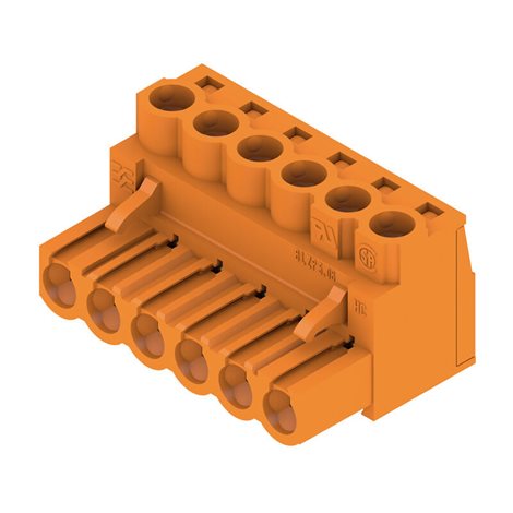 BLZP 5.08HC/06/180 SN OR BX Zásuvný konektor PCB plug in, zdířka, 5.08 mm, Počet pólů: 6, 180°