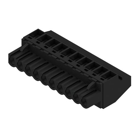 BLZP 5.08HC/10/90 SN BK BX Zásuvný konektor PCB plug in, zdířka, 5.08 mm, Počet pólů: 10, 