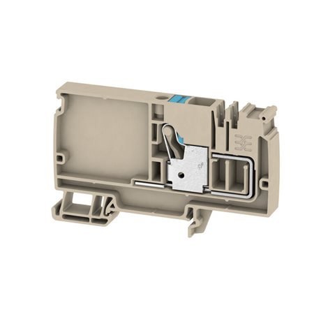 AAP12 10 LO BL Napájecí svorka, PUSH IN, 10 mm², 800 V, 57 A, Tmavě béžová