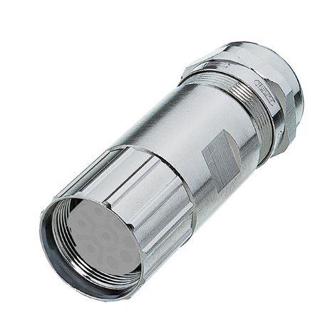 SAI-M23-GS-L-7/12 Zásuvný konektor senzor/aktor, Prázdný plášť
