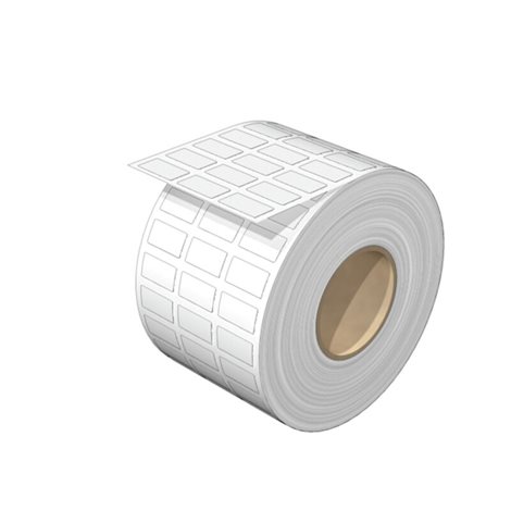 ESG 9/17 MM WS VPE1000 Značky na přístroje, 9 x 17 mm, Bílá