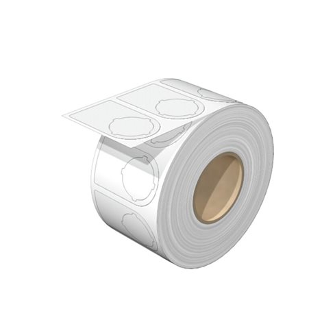 SM 27/18-22 MM WS VPE100 SwitchMark, Značky na přístroje, 53.75 x 27 mm, Bílá