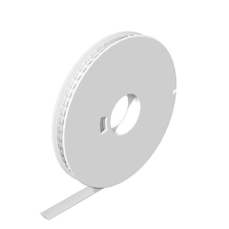 WS 12/8 MM WS WS, Označení svorek, 12 x 8 mm, Weidmueller, Bílá