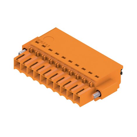 BLF 3.50/10/180F SN OR BX Zásuvný konektor PCB plug in, zdířka, 3.50 mm, Počet pólů: 10, 180°, PUSH 