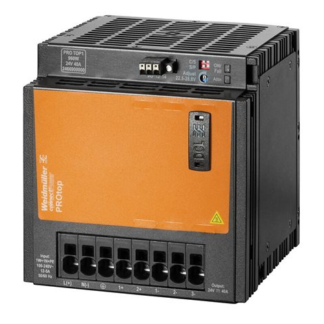 PRO TOP1 960W 24V 40A Elektrické napájení, jednotka elektrického napájení ve spínacím režimu, 24 V