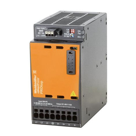 PRO TOP3 480W 48V 10A CO Elektrické napájení, jednotka elektrického napájení ve spínacím r