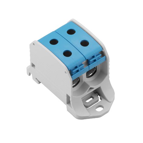 WPD 230 2X50/2X50 BL W řada, Rozváděcí blok, Jmenovitý průřez: 50 mm², Nosná lišta / 