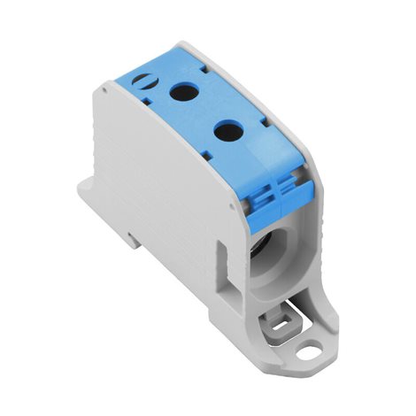 WPD 131 1X95/1X95 BL W řada, Rozváděcí blok, Jmenovitý průřez: 95 mm², Nosná lišta/mont. deska