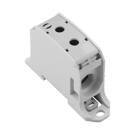 WPD 131 1X95/1X95 GY W řada, Rozváděcí blok, Jmenovitý průřez: 95 mm², Nosná lišta/mont. deska