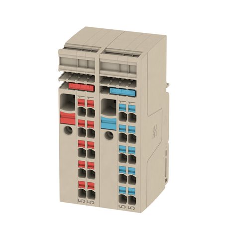 SET AAP12 10/2.5/10C Průchozí řadová svorka