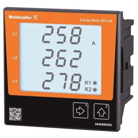 ENERGY METER 525-230 Napájecí napětí : 230 V