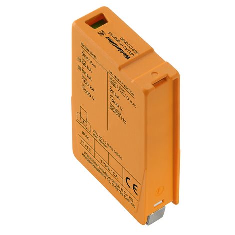 VPU AC I 0 300/12.5 Náhradní svodič, Ochrana proti přepětí, UP(L/N-PE) ≤1,5 kV