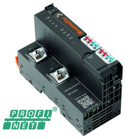 UR20-FBC-PN-IRT-V2 Vzdálené I/O, vazební člen sběrnice, IP20, Ethernet, PROFINET IRT