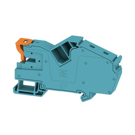 AEB ITB 16 BB BL Bočnice, modrá, TS 35, V-0, 12 mm, 130 °C